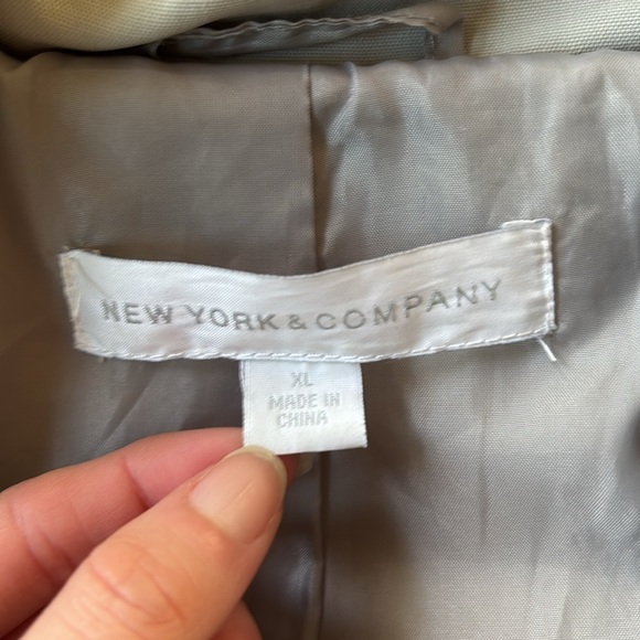 New York & Company Trench Coat - Picture 3 of 3